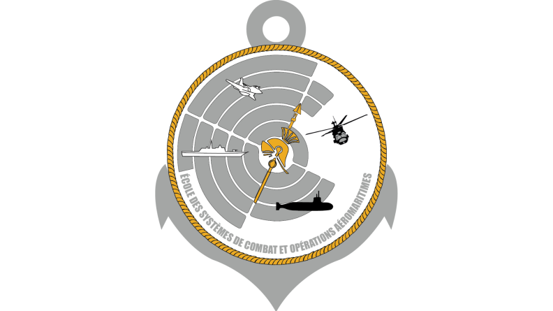 Logo de l’École des systèmes de combat et des opérations aéromaritimes forme 