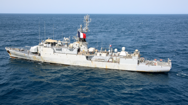 Fin d’exercice Obangame Express et de mandat Corymbe pour le Commandant Ducuing