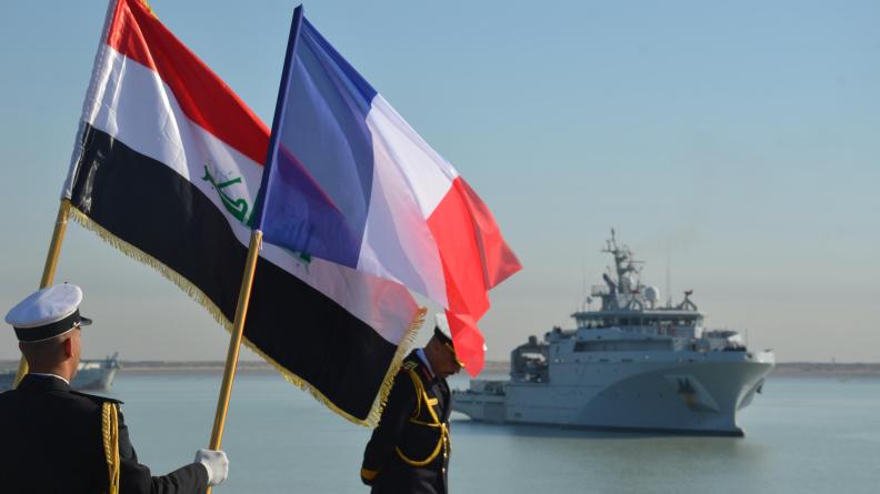  FFEAU – Escale du BSAM Seine à Bassora en Irak 