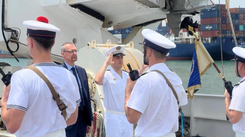 Visite de son excellence monsieur l'Ambassadeur de France au Sri-Lanka