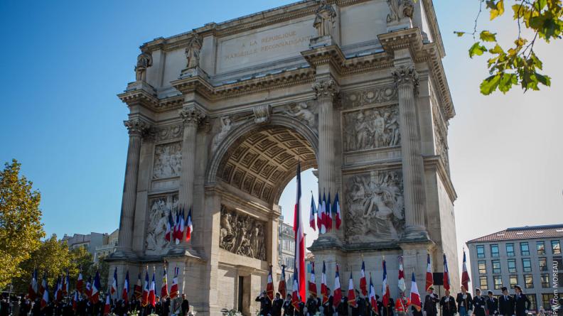 A Marseille avec les marins-pompiers et les stagiaires PMM 