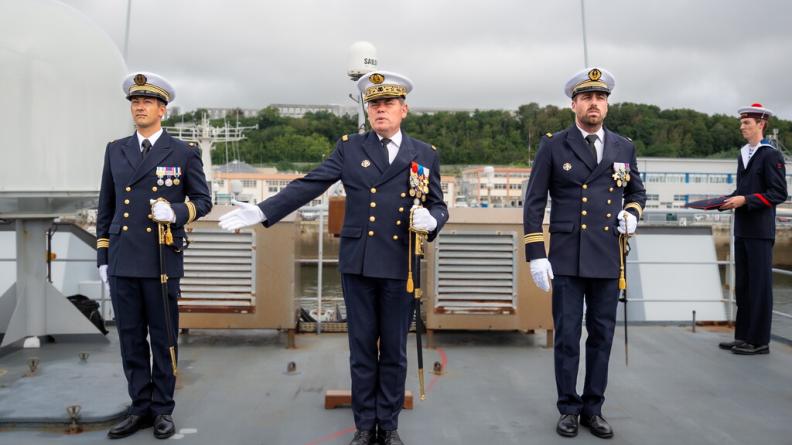 Prise de commandement BEGM Thétis