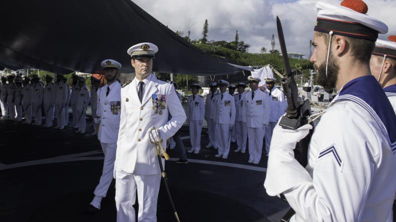 Un nouveau commandant pour la frégate de surveillance Vendémiaire