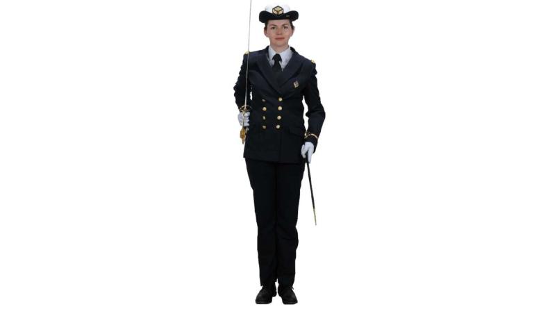 Uniforme de l'École des commissaires des armées.