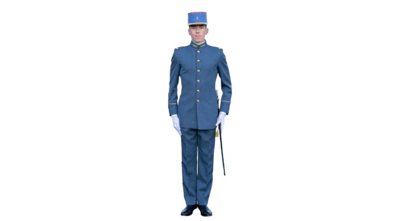 Uniforme de l'École militaire des aspirants de Coëtquidan