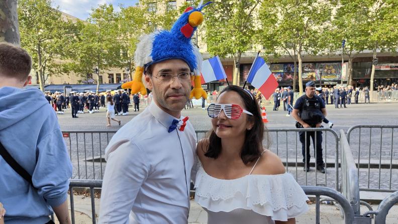 Une grande première aux couleurs nationales