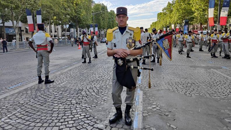 Les troupes de marine célèbrent leur 400e anniversaire en musique