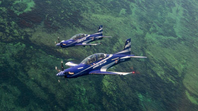 Le Pilatus PC-21 participe à la réduction de l'empreinte carbone.