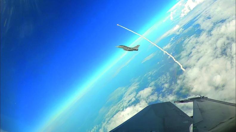  Rafale de la 4e escadre de chasse lors de la mission Titan en Guyane.