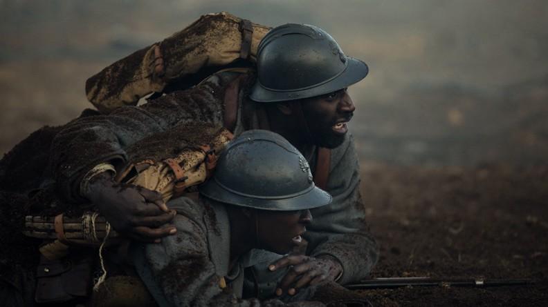 Image du film Tirailleurs, réalisé par Mathieu Vadepied, avec Omar Sy.