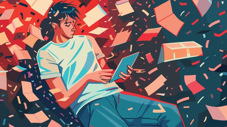 Dessin d'illustration : Il nous faut apprendre à enquêter pour aller sur le chemin d’une information