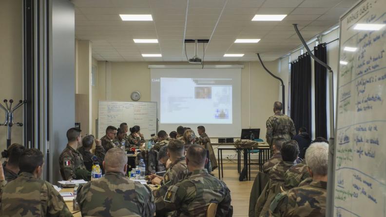 En 2024, 300 militaires ont été formés au domaine de l’influence. 