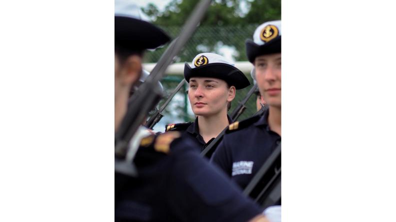 L’élève maistrancier Emma réalise son rêve en s’engageant dans la Marine nationale. 