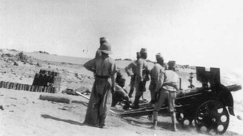 En 1941, au cœur du désert libyen, Leclerc combat les Italiens avec un seul canon.
