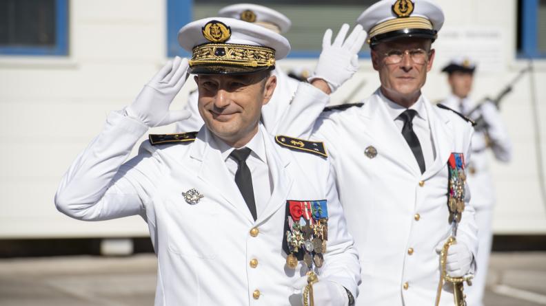 Le mardi 02 juillet 2024 à Toulon, une cérémonie de remise de médaille 