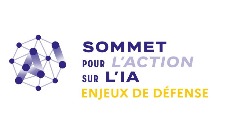 LOGO DU SOMMET ACTION IA - ENJEUX DEFENSE LOGO DU SOMMET ACTION IA - ENJEUX DEFENSE