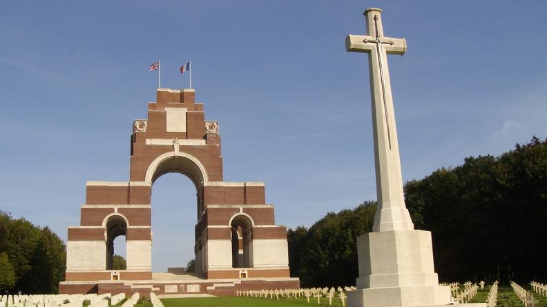 Le mémorial franco-britannique de Thiepval 