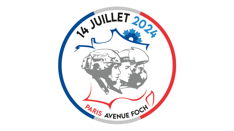 Logo Bleuet à l'occasion du 14 Juillet Logo Bleuet à l'occasion du 14 Juillet