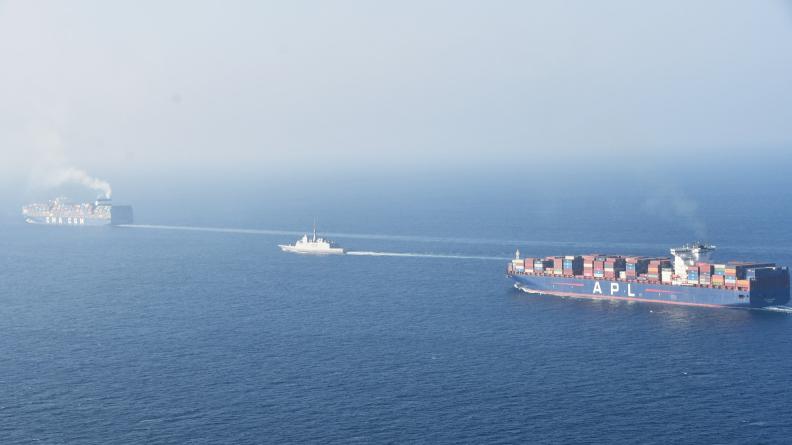 Depuis le 8 décembre 2023, la Marine nationale intervient notamment dans le Sud de la mer Rouge. 