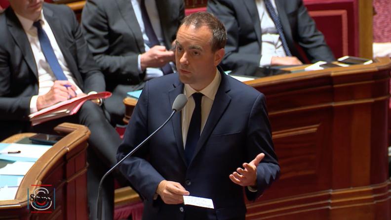 Sébastien Lecornu au Sénat – archives