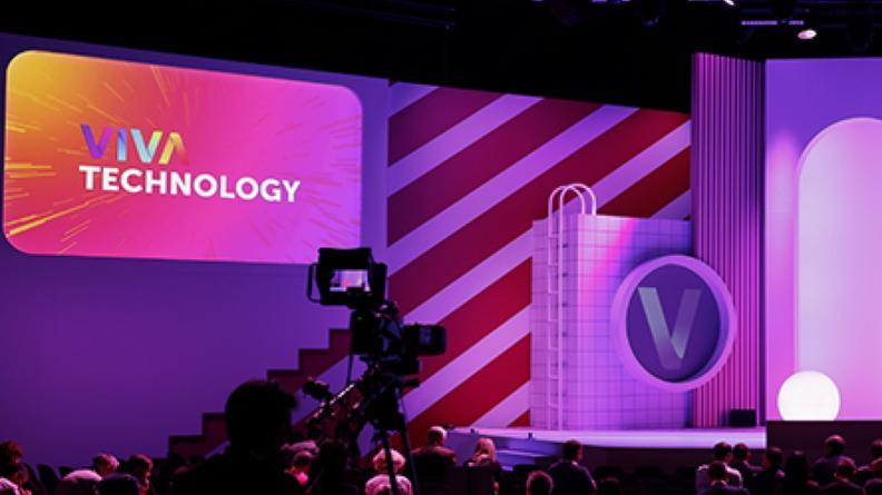 Illustration du salon VivaTech Illustration du salon VivaTech