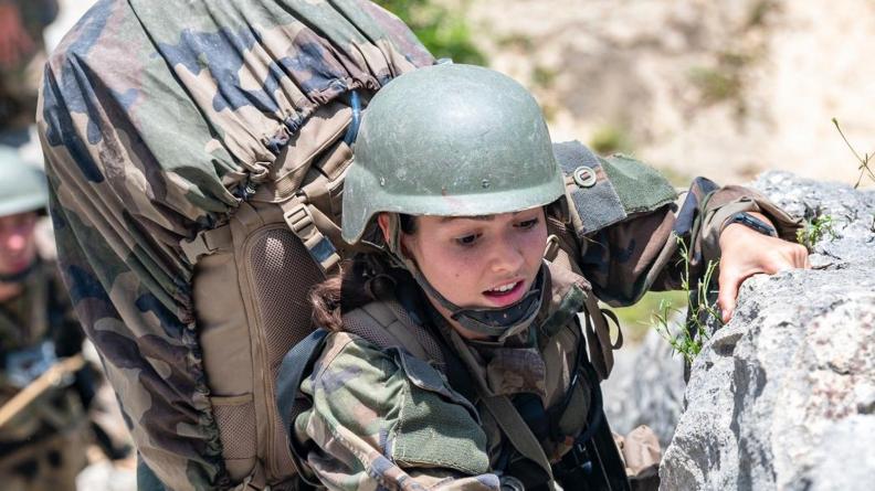 Pour Emma, élève maistrancier, la formation militaire est « formidable pour se dépasser ». 