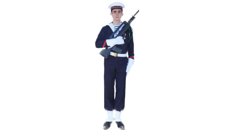 Uniforme du porte-avions Charles de Gaulle