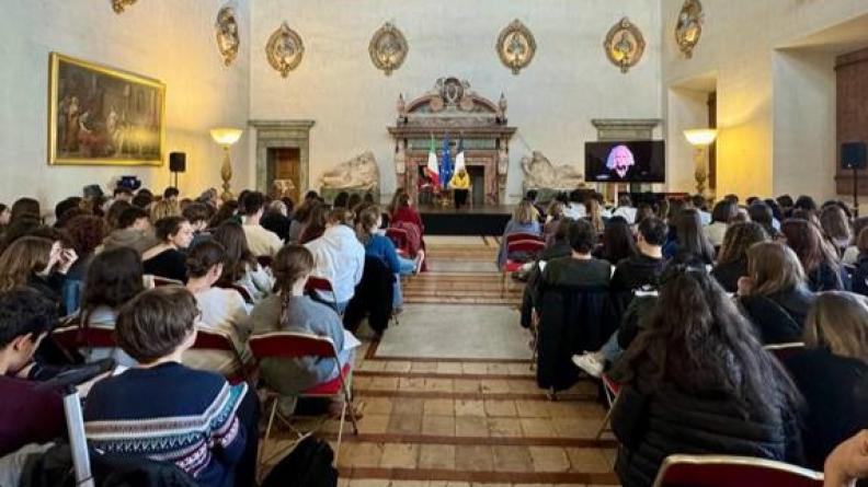 Conférence à Rome intitulée « Résistances croisées ».