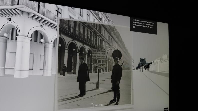 Recomposition de photos d'archive via IA.