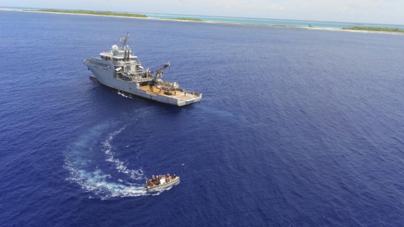 Activités de surveillance maritime
