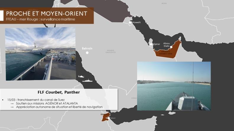 FFEAU – mer Rouge : surveillance maritime 