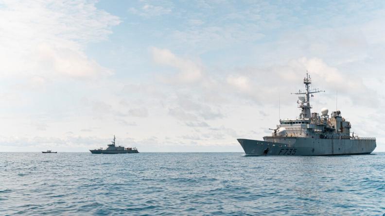 Indopacifique : activités de surveillance maritime 