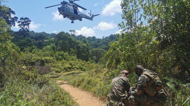 Saisies importantes lors d’opérations interarmées de lutte contre l’orpaillage illégal