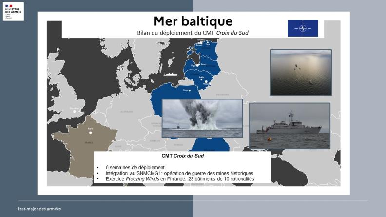 Bilan du déploiement du CMT Croix du Sud