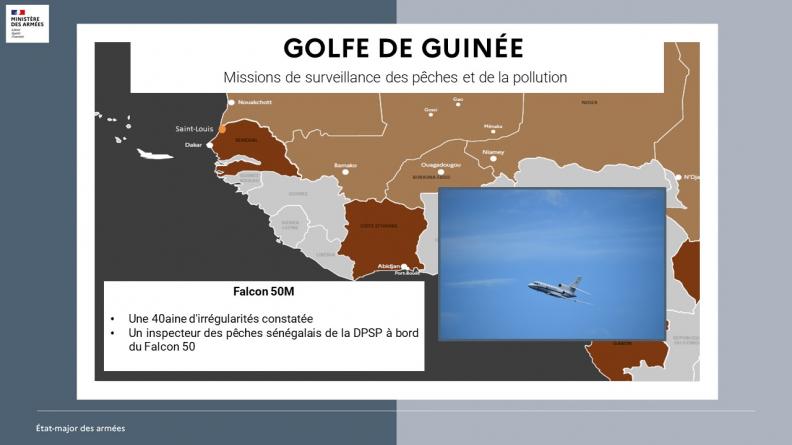 Missions de surveillance des pêches et de la pollution
