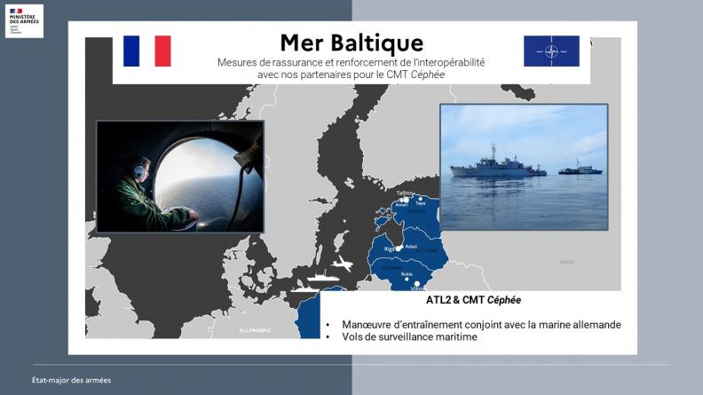 Mesures de rassurance et renforcement de l'interopérabilité avec nos partenaires pour le CMT Céphée