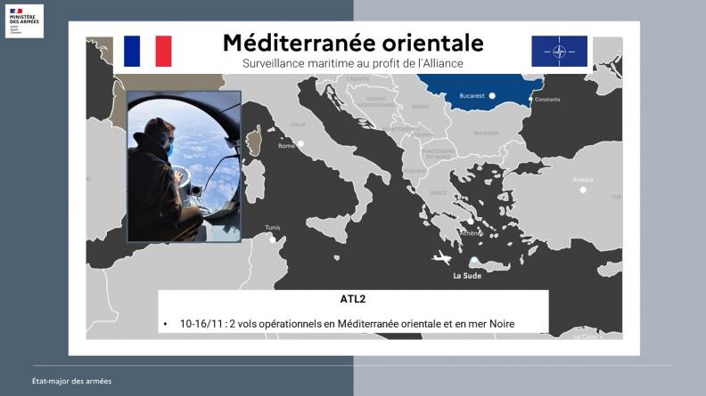 Surveillance maritime au profit de l’Alliance