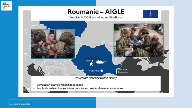 Exercice MASCAL en milieu multinational