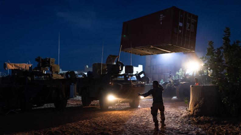 Un convoi logistique d’envergure