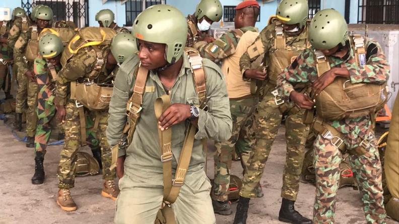 Détachement d’instruction opérationnel au profit de 60 parachutistes ivoiriens