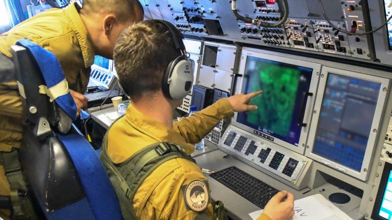 Coopération dans les airs entre l’Atlantique 2 et le Reaper
