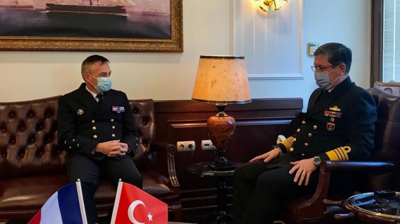 Le commandant en chef pour la Méditerranée en déplacement en Turquie