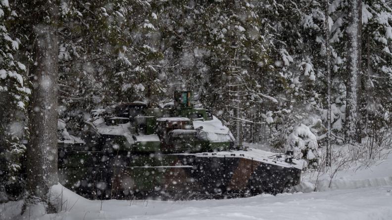 WINTER CAMP : exercice commun pour les militaires estoniens, britanniques et français