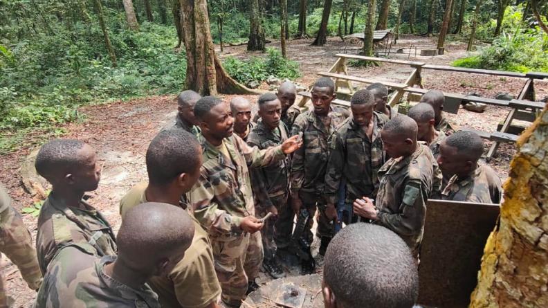 Stage « combat jungle » au profit des Forces de défense national du Burundi