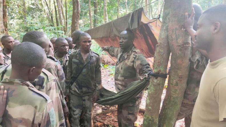 Stage « combat jungle » au profit des Forces de défense national du Burundi
