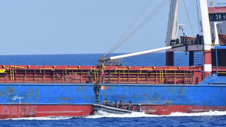 Fin de mandat EUNAVFORMED IRINI pour le Commandant Blaison