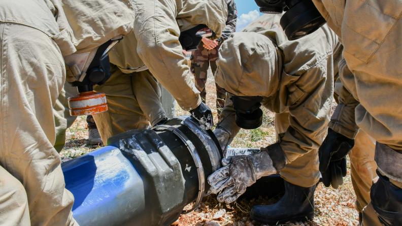 Entraînement conjoint entre les forces armées libanaises et les spécialistes français