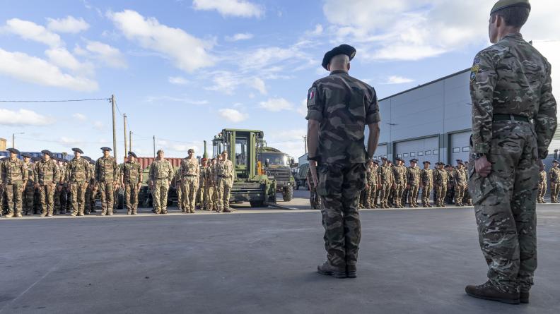 Les détachements français déployés en Estonie et en Roumanie célèbrent le 14 juillet