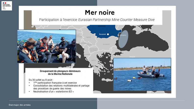 EUROPE DU NORD ET DE L’EST - DÉPLOIEMENTS MARITIMES