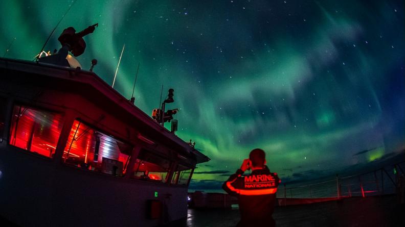 Interopérabilité en milieu arctique : le BSAM Rhône participe à NANOOK 2022